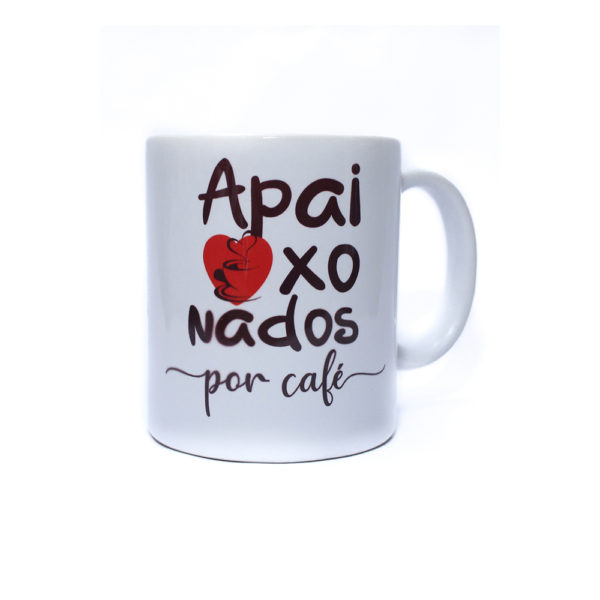 CANECA DE CAFE APAIXONADOS POR CAFÉ