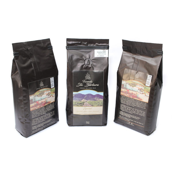 KIT 3 PACOTES DE CAFÉ TORRADO E MOÍDO 500G CADA